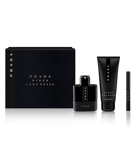 prada men's 3-piece luna rossa black gift set reviews|Luna Rossa Black by Prada .